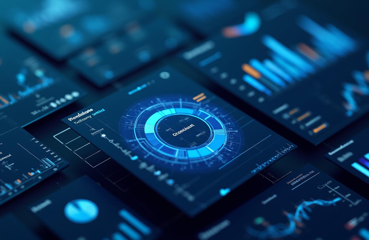 AI Dashboard Automation Interface Mockup